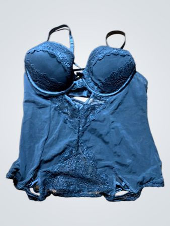 Victoria's Secret Black Lace Bustier