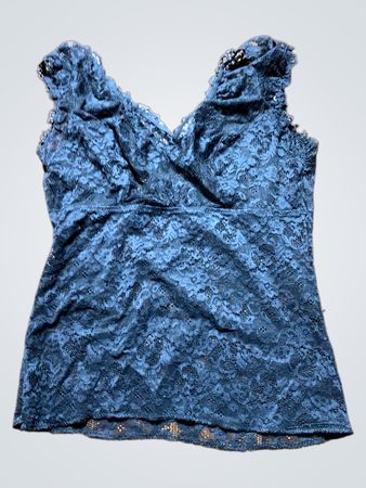 Blue Lace Camisole