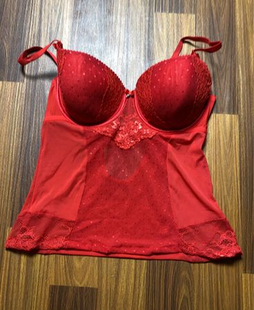 Red Lace Cami