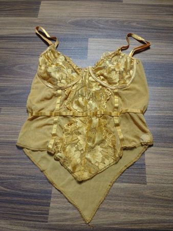 Gold Lace Teddy