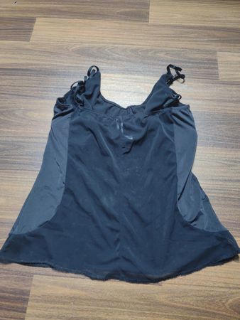 ginatricot Lingerie Schwarzes Top
