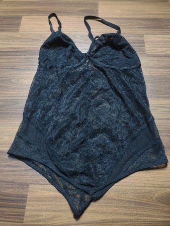 Torrid Black Lace Teddy