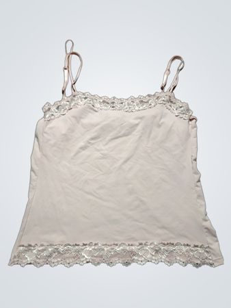 TCM Pink Lace Trim Camisole