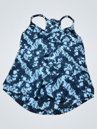 Wet Seal Schwarz-Weiße Muster Tanktop