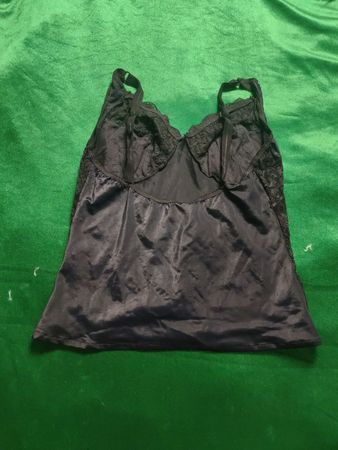 Schwarzes Spitzen-Camisole