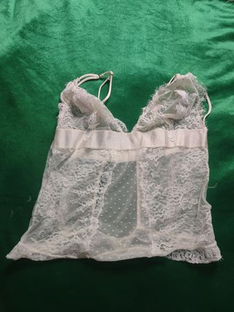 LIPSY LONDON Weißes Spitzen-Camisole-Top