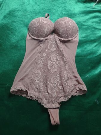 Rosa Spitzen-Teddy