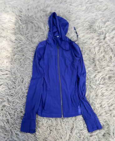 Lululemon Blue Zip-Up Hoodie
