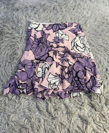 Blumenmuster Rüschensock