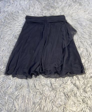 BCX Schwarzer Chiffonrock