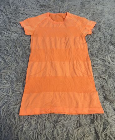 Lululemon Orange Sport T-Shirt
