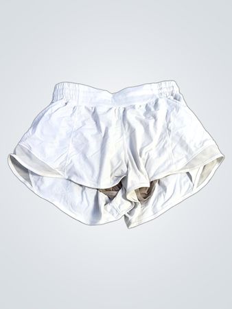 Shorts de course blancs Lululemon