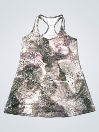 Lululemon Damen Tanktop mit abstraktem Print und Racerback