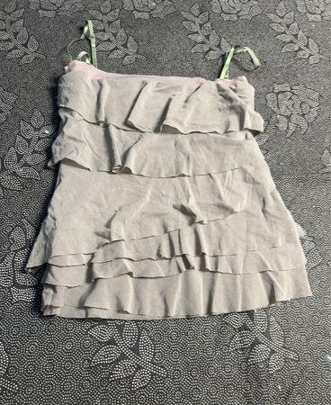 Portmans Women's Tiered Ruffle Tank Top