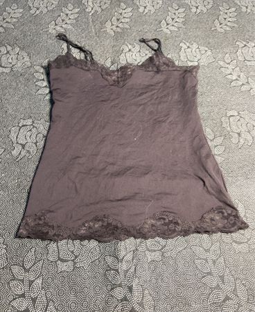 Top de alças com renda SMART Lace Trim Cami