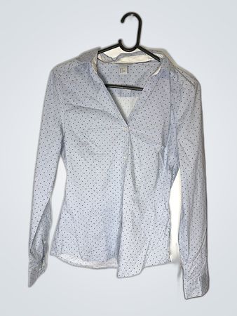 Blue Polka Dot Shirt
