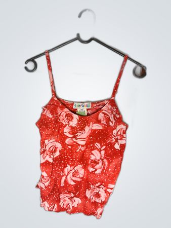 3sixty Red Floral Top