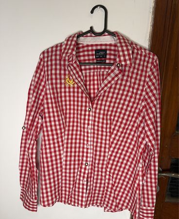 Red and White Checkered Shirt