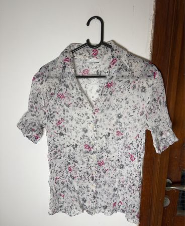 Gerry Weber Floral Print Short-Sleeve Blouse