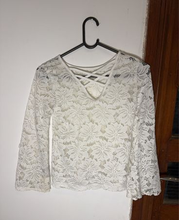 White Lace Top