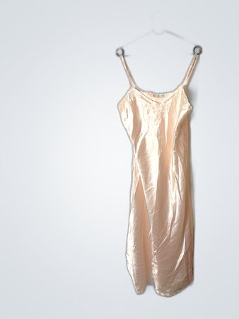 Guang Long Satin Slip Dress