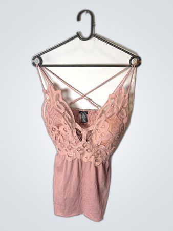 Rue21 Pink Lace Cami Top