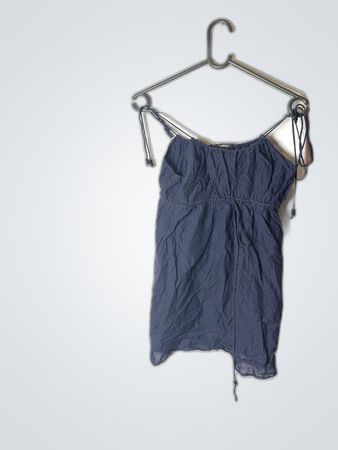 Blue Sleeveless Top