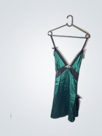 Green Lace Chemise