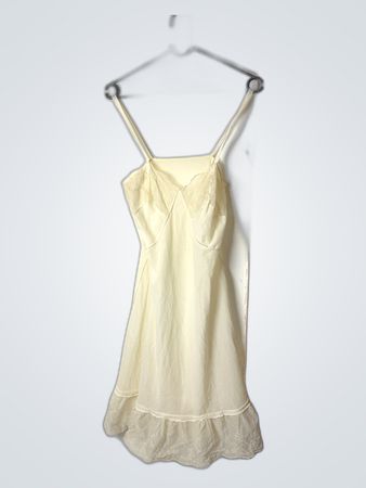 Cream-colored Chemise or Nightgown