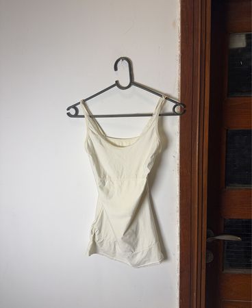 Women's Cream Colored Tank Top