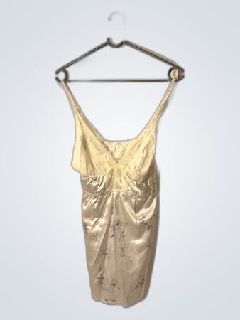 Floral Silk Dress