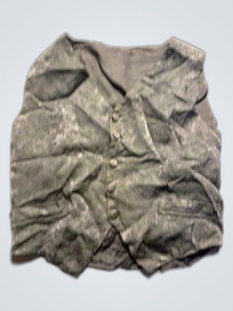 Crumpled Gray Shirt