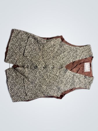 P.T.A. Gray and White Vest