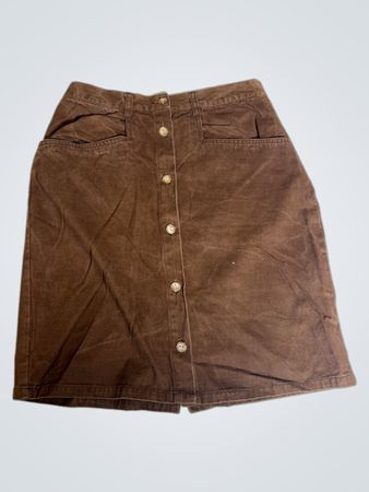 Brown Pencil Skirt