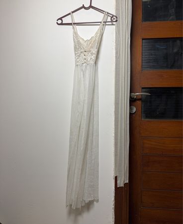 White Lace Nightgown