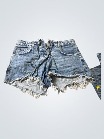 Stradivarius Denim Cut-off-Shorts