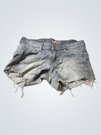SOIN Grau Denim-Shorts