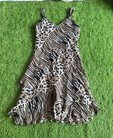 DANIEL LAURENT Animal Print Kleid