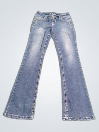 Wallflower Damen Flare-Jeans