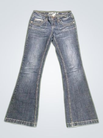 HYDRAULIC Metro Low Rise Boot Flare Jeans