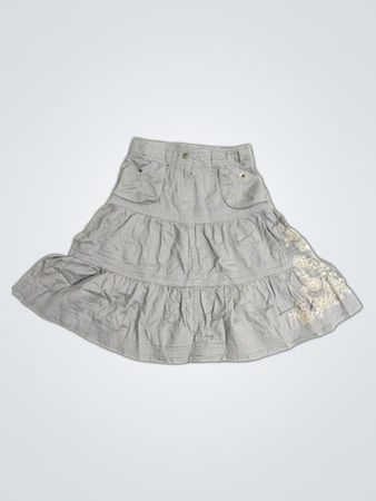 Okaidi tiered skirt with sequin detail