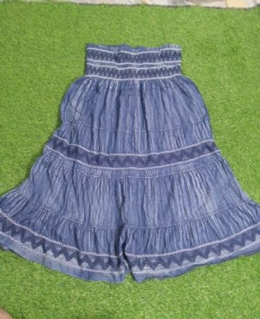 DREBFUY FASHION 2XL Blaues Kleid