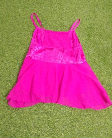 Mix Nouveau Pink Spaghetti-Träger-Top