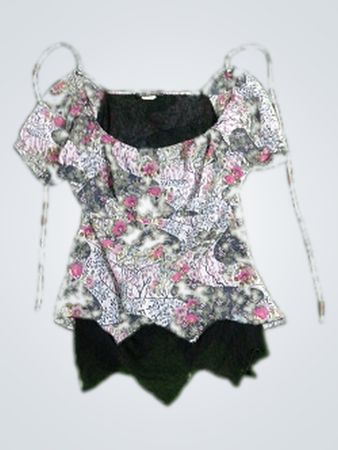 New Channel Floral Print Top