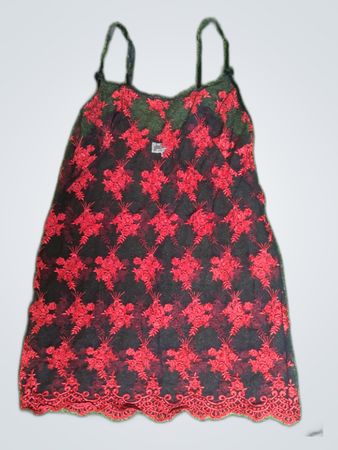 Janet Reger Red Floral Camisole