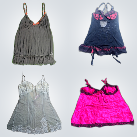 Victoria's Secret Y2K Lace Trim Camisoles