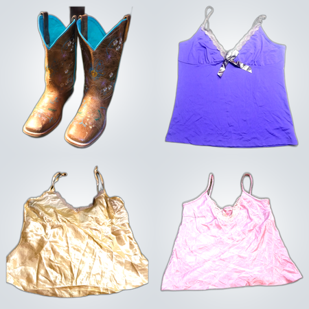 Y2K Camisoles and Boots