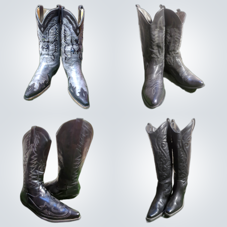 Y2K Cowboy Boots Bundle