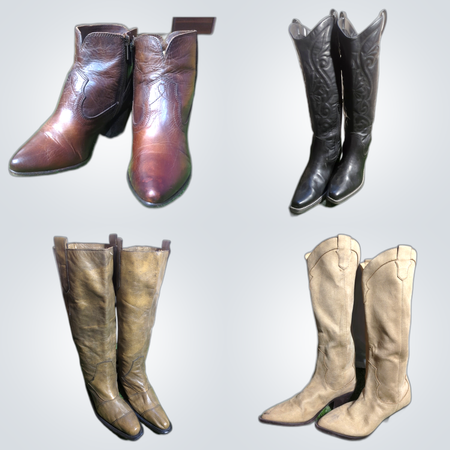 Y2K Cowboy Boots Bundle