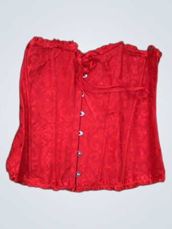 Red Corset Top